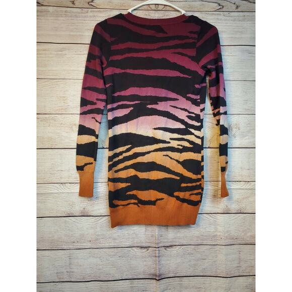 ONLY Streetwear animal print Cotton Sweater Cardigan- XS - Picture 2 of 4